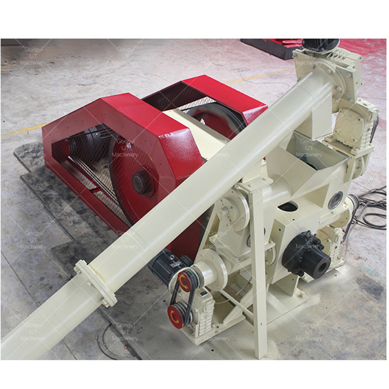 1-1.4g/cm3 Briquette Density Piston Type Wood Sawdust Briquette Press Machine for Farms