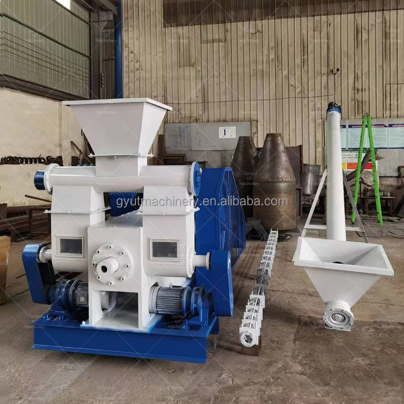 1000kg/h Biomass Fuel Sawdust Ram Type Briquette Making Machine 70mm Diameter