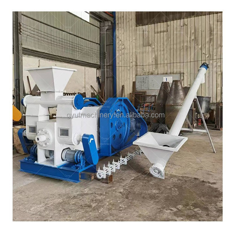 400 piece per hour Sawdust Wood Chips Briquette Making Machines with Customized Voltage