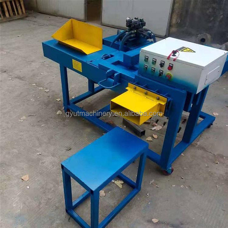 710 KG Capacity Hydraulic Rag Baler for Weighing and Bagging Used Clothes Rags