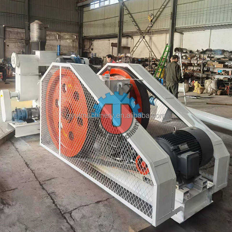2023 Wood Sawdust Log Briquette Making Machine with 98% Pellet and Briquette Size
