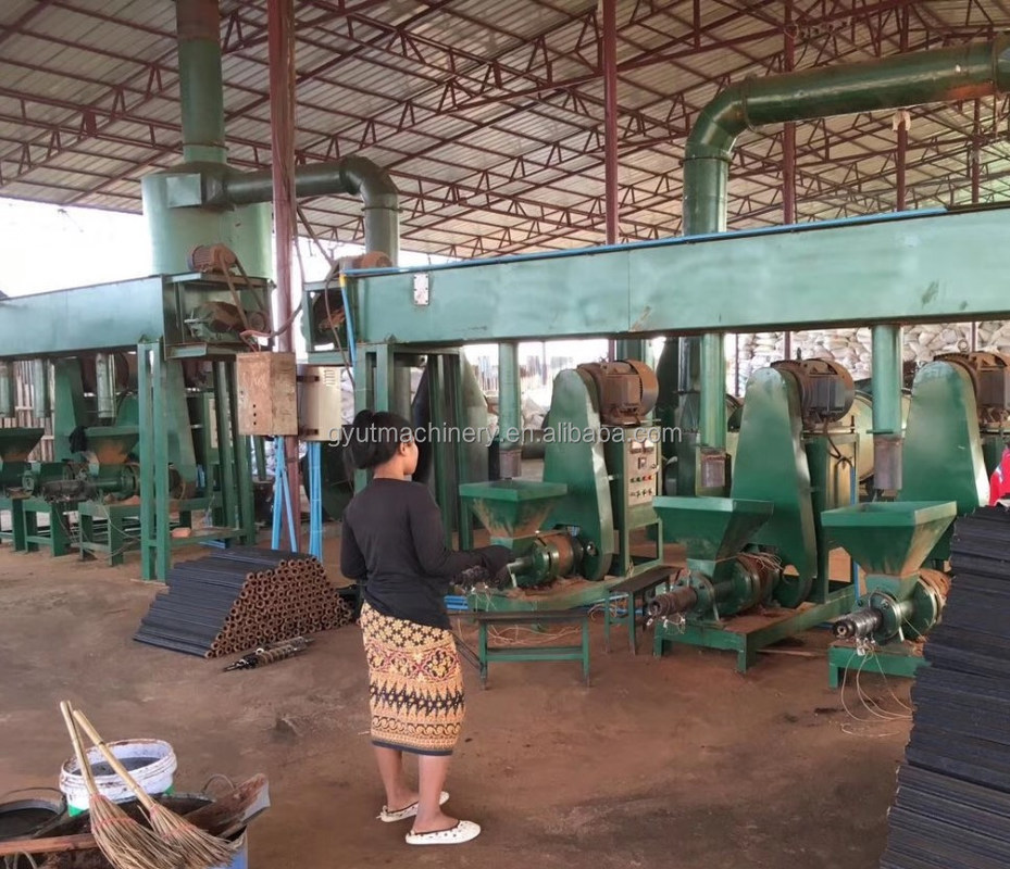 1750*1250*680 Voltage 380v Bagasse Sugarcane Charcoal Briquette Press Machine Plant