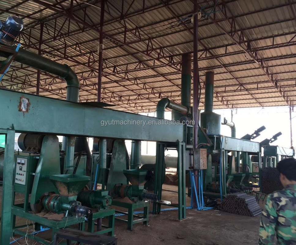 1750*1250*680 Voltage 380v Bagasse Sugarcane Charcoal Briquette Press Machine Plant