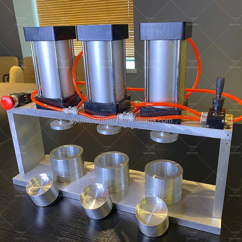 Shampoo Bar Make Machine 2024 Design Manual Salt Ball Press Machine for Pneumatic Type