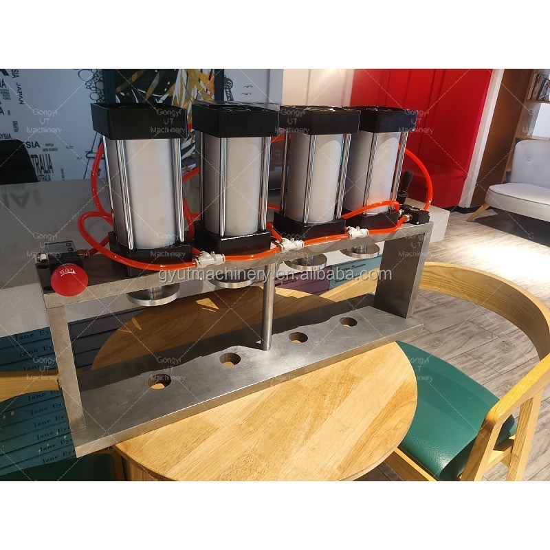 Pneumatic Bath Bomb Press Machine for Shampoo Bar and Private Label Skin Whitening