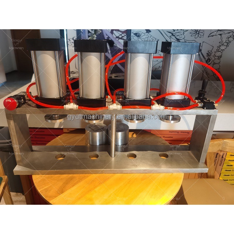 Pneumatic Bath Bomb Press Machine for Shampoo Bar and Private Label Skin Whitening