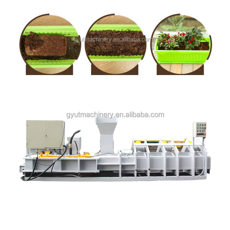 Hydraulic Sawdust and Coco Peat Block Making Machine in Philippines for Coco Coir Pot