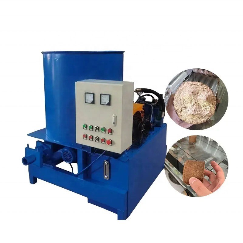Small Size Finger Joint Press Biomass Rice Husk Briquette Press Machine for Industrial