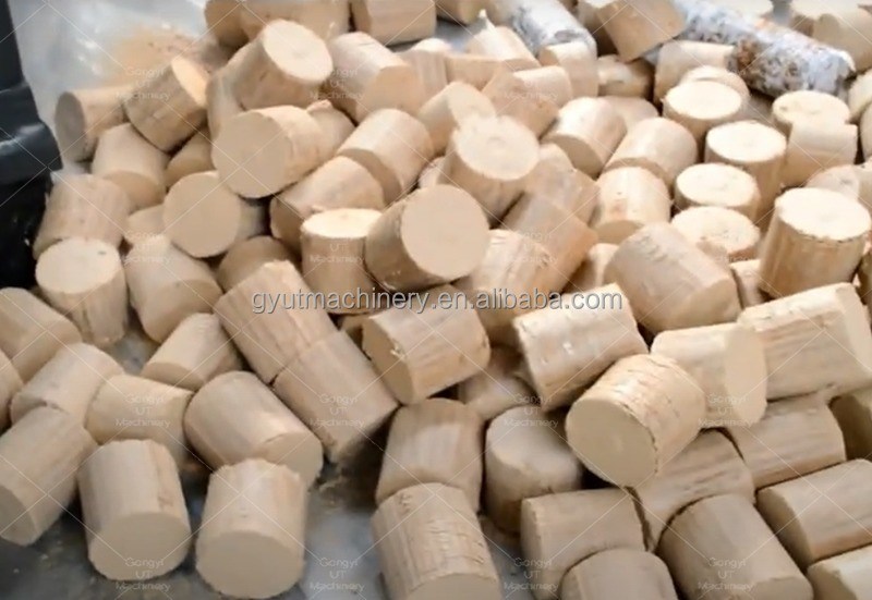 Small Size Finger Joint Press Biomass Rice Husk Briquette Press Machine for Industrial