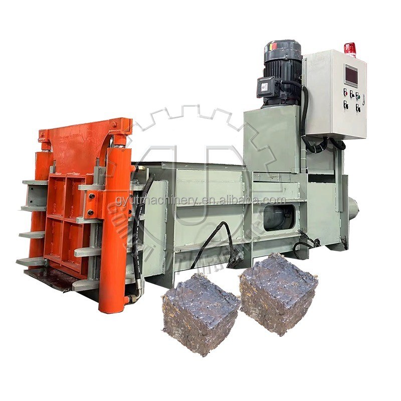 3500 KG Capacity Coconut Coir Bricks Pressing Machine for Bale Size 600*400*300 mm