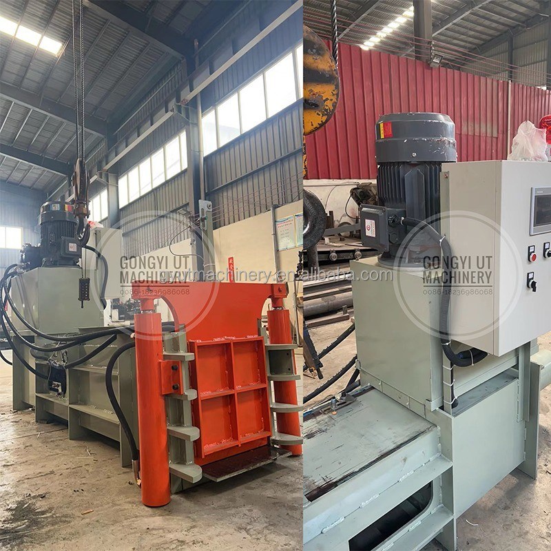 3500 KG Capacity Coconut Coir Bricks Pressing Machine for Bale Size 600*400*300 mm