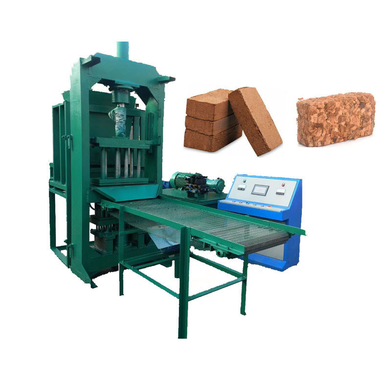 Voltage 380v Compressed COCO-PEAT Brick Making Machine for Coconut Fiber Block Press
