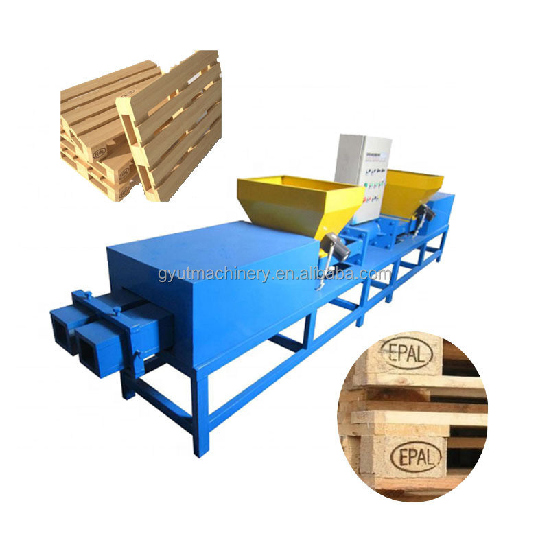 Woodworking Machine for Compressed Solid Wood Blocks Key Words Pallet Making Machine