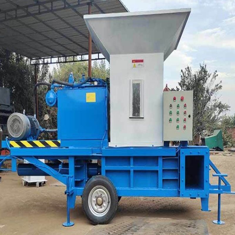 Support Room Space Selection Horizontal Bale Machines for Coconut Fiber Baling