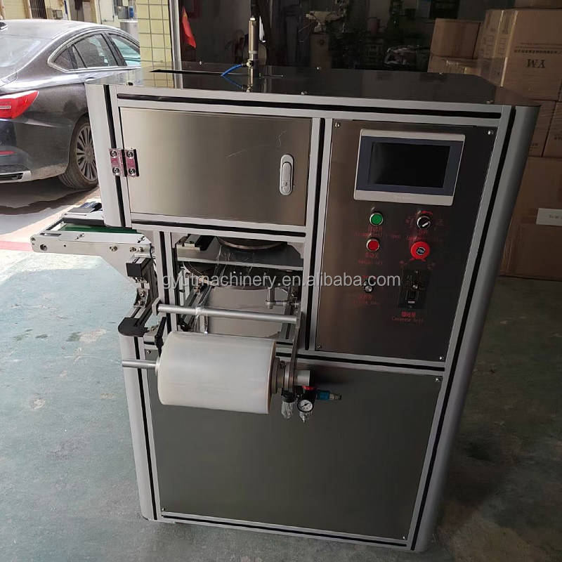 Electric Driven Manual Type Bath Bomb Salt Pleated Soap Packaging Machine for Kw Soap
