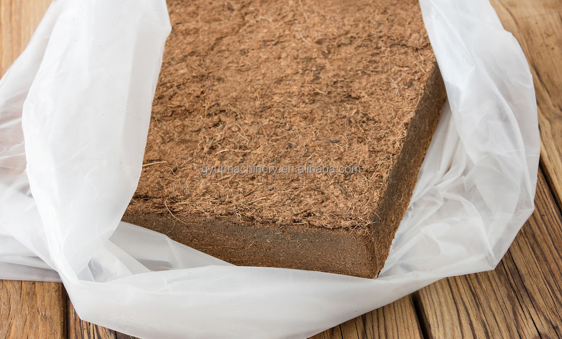 User-Friendly COCO PEAT Baler Press Equipment for Farms Plastic Bags Packing Material