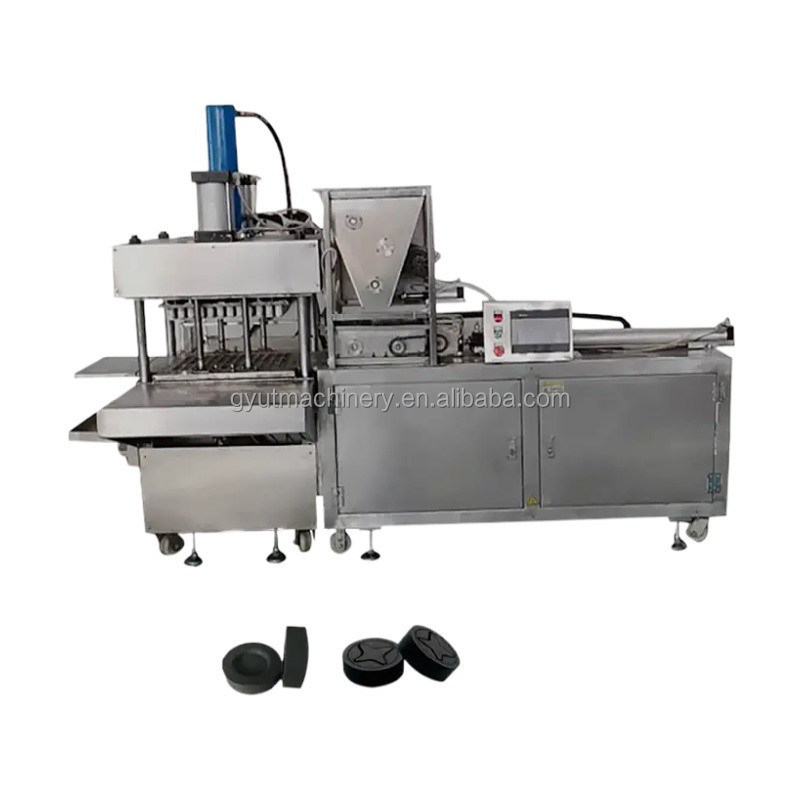 1200KG Weight Round Block Charcoal Hookah Charcoal Making Machine for 30-45MM Tablets