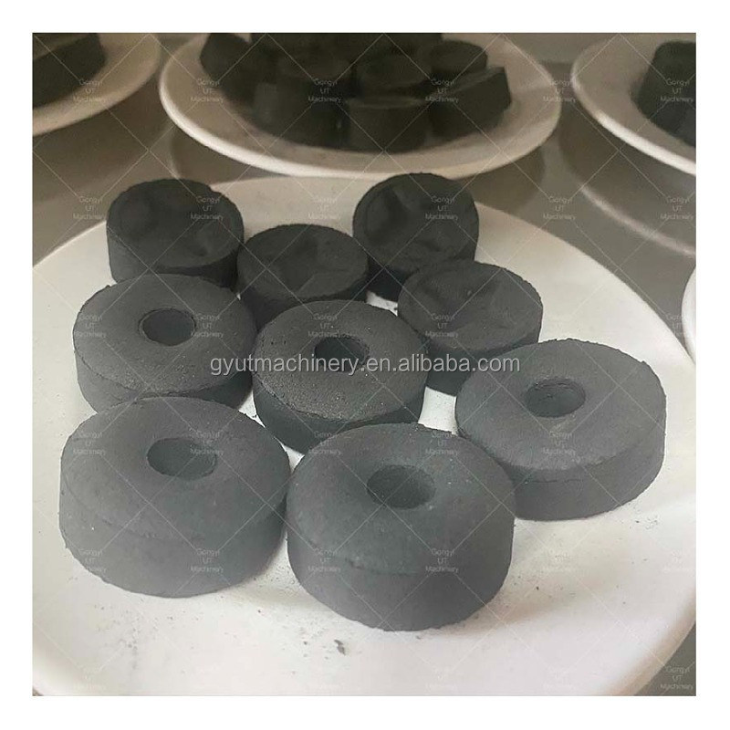 33mm Round Shisha Charcoal Block Briquette Press Machine for High Output and Efficiency