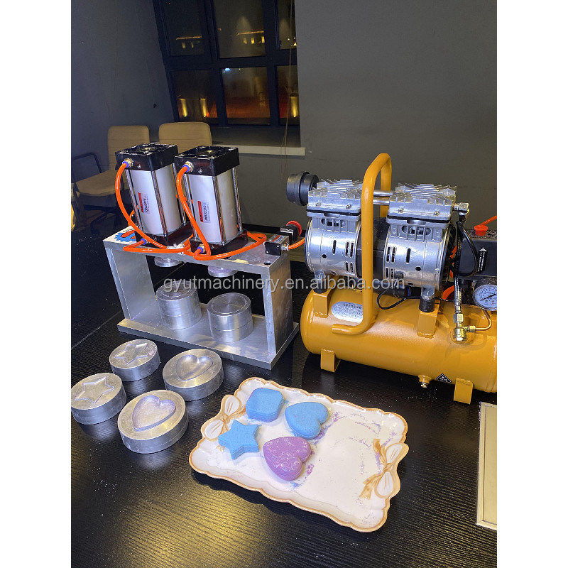 55KG Weight Bath Fizzes Making Hydraulic Bubble Bath Shower Bombs Machine for Europe