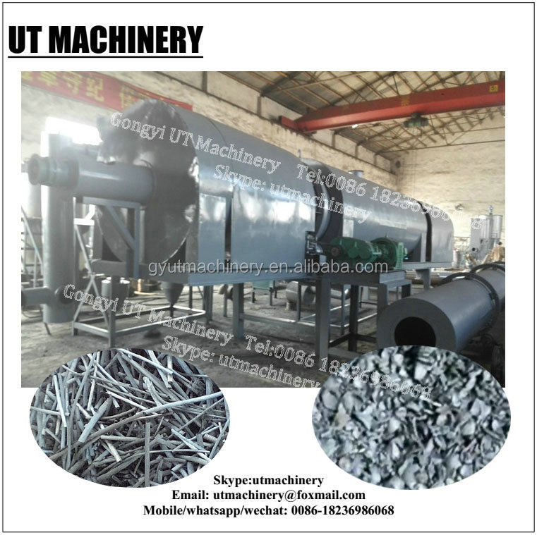 7.5kw 0.75 Coconut Shell Carbonization Furnace for Large-Scale Charcoal Production