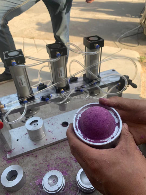 DIY Rosehip Melt Pour Soap Bath Bomb Balls Press Machine Simple and for Hotels' Needs