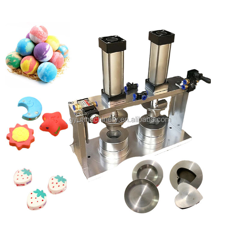 Bubble Bath Salt Ball Press Machine for Handmade Bath Bombs ISO Certified Arrive in Russia