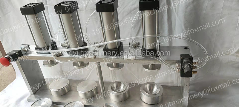 Bubble Bath Salt Ball Press Machine for Handmade Bath Bombs ISO Certified Arrive in Russia