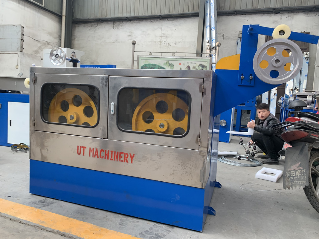 Single-screw Design Electric Copper Wire Cable Machines for PVC Cable Production