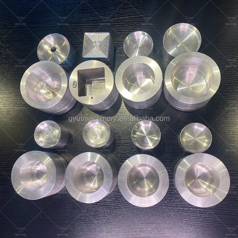 2024 Advantage customized mold Small Bath Bomb Press Machine Alu Mold for Shampoo Making