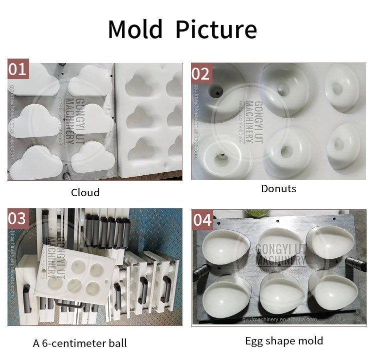 Bath Ball Bombs Fizzy Press Manual Shampoo Mold for Making Solid Shampoo Hearts