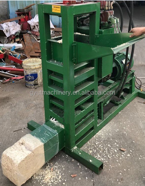 Wood Shavings Chips Press Baler Machine for Small Animal Bedding 1.6*0.63*1.24m Size
