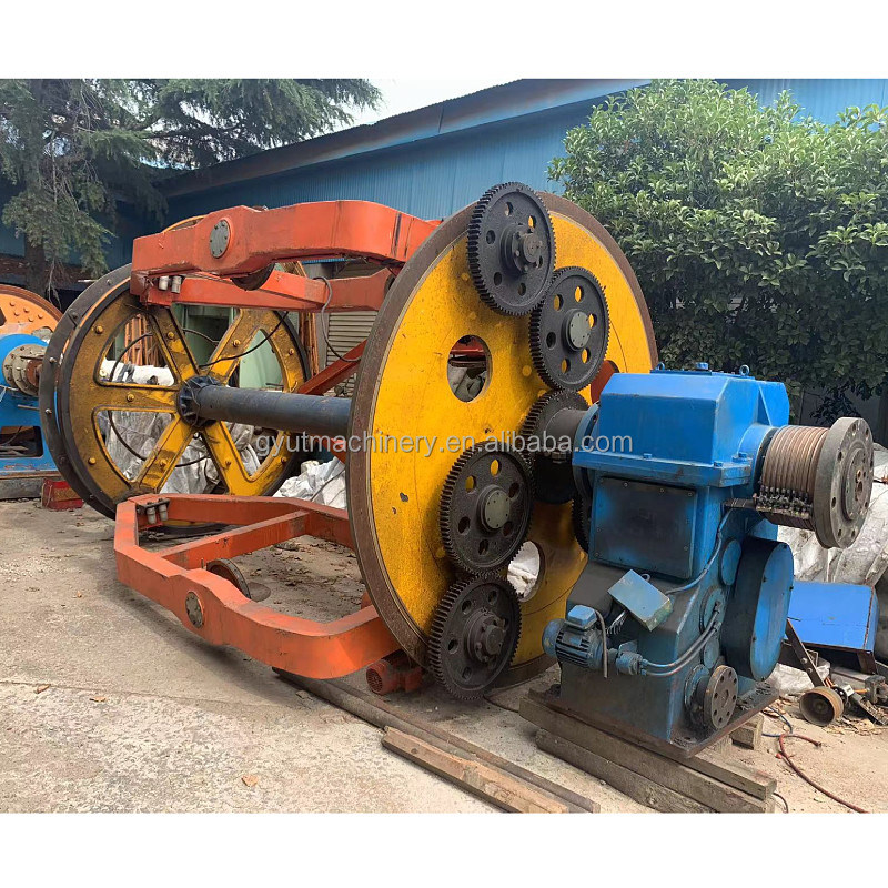 Low Voltage Cradle Type Laying Up Machine for Second Hand Long Distance Cable Twisting