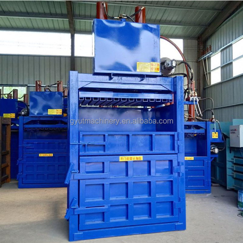 Stand-up Pouch Packaging Type Carton Compress Baling Machine for Waste Paper Used Cloth