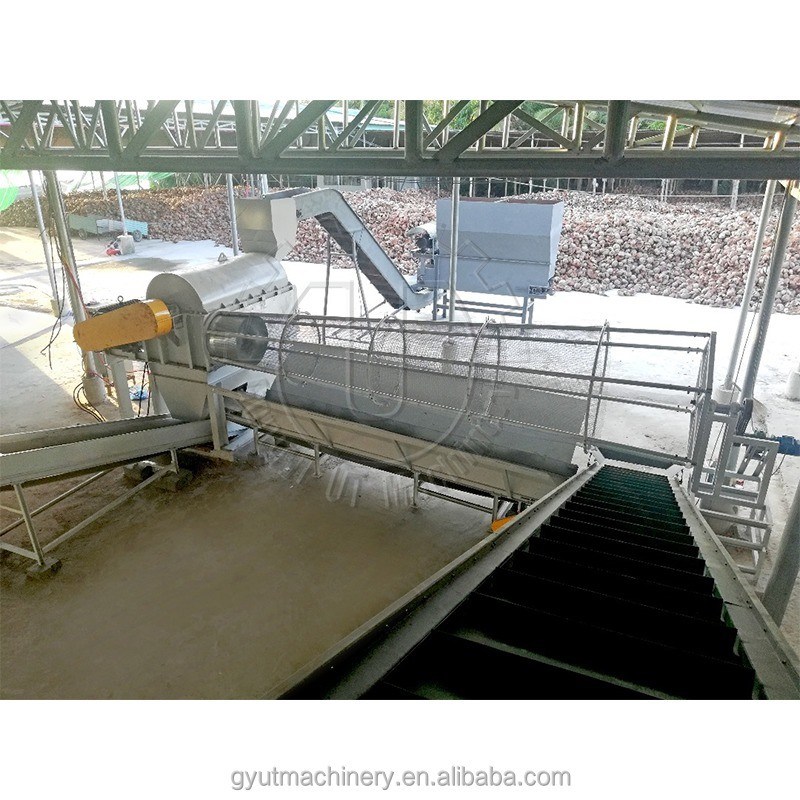 Feeding Raw Materials Size 5mm Coco Peat Block Making Machine in Manufacturing Plant