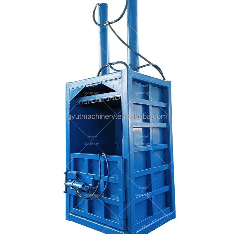 Stand-up Pouch Packaging Type Carton Compress Baling Machine for Waste Paper Used Cloth