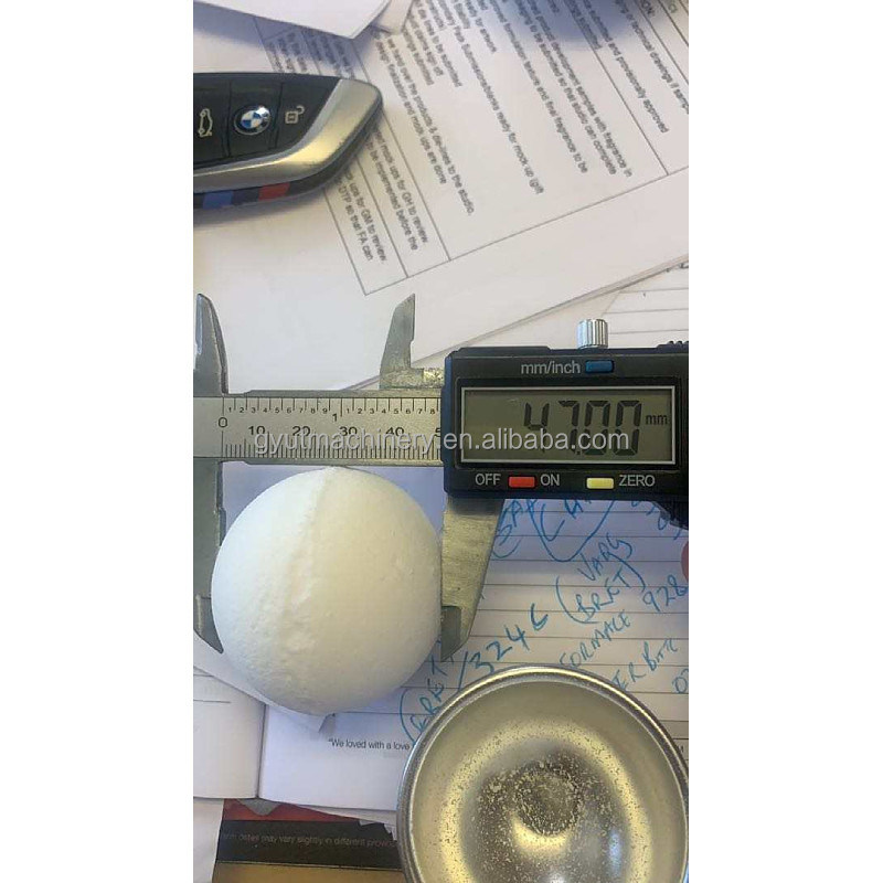 Hydraulic Bath Bomb Balls Press Producer for Salt Ball Presser Bath Soap Making Machine