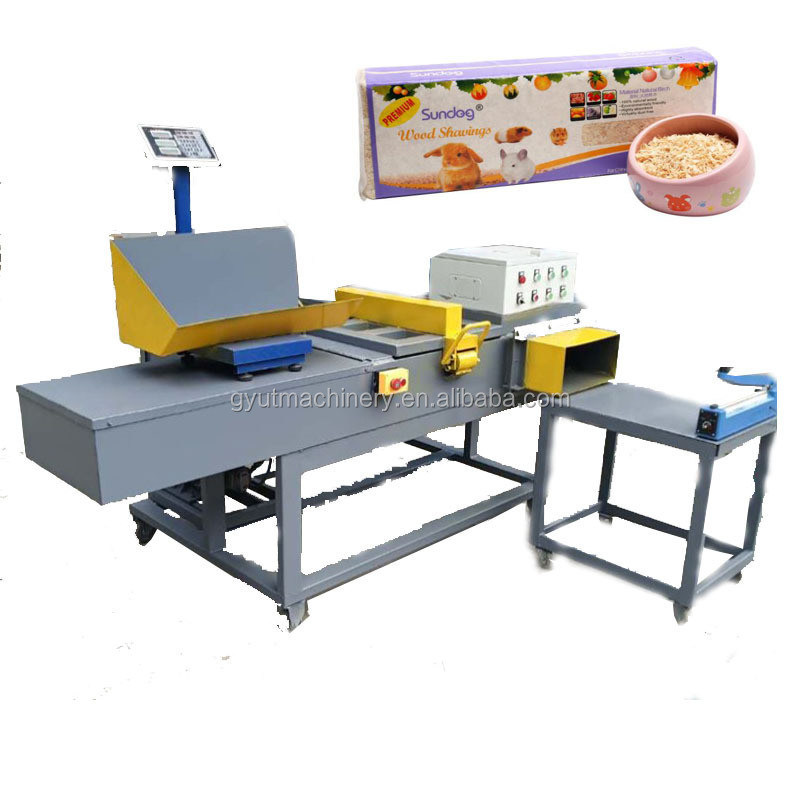 10% Off Discount Automatic Wood Shaving Baler for Animal Bedding Long Service Life