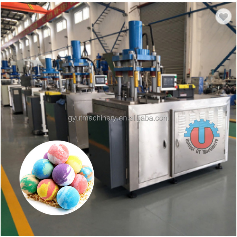 Easy to Operate Hydraulic Bath Salt Ball Machine for Natural Salts and Essential Oil