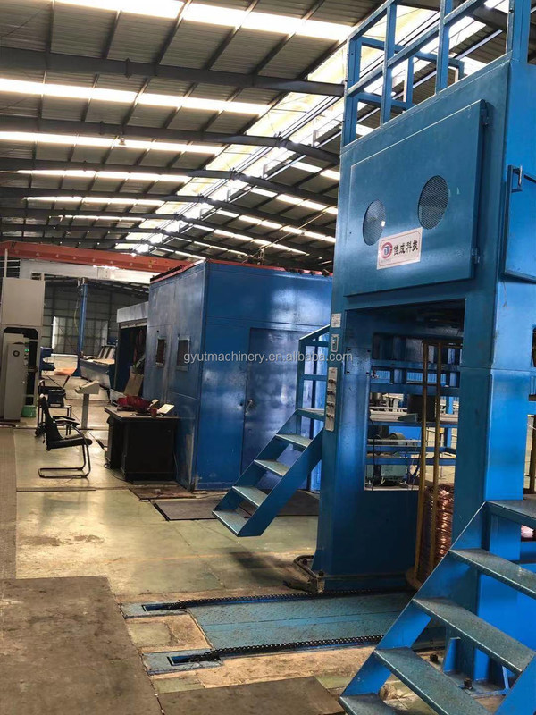 Cu/Copper Wire Breakdown Production Line Inlet Diameter 8mm 7000*1200*1500 for Output