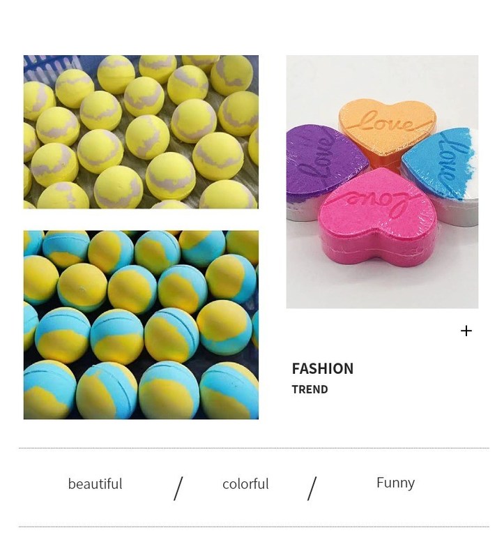 Hotel Spa Home Spa Feet Spa Bubble Bath Bomb Rings for Children Relaxing Moisturizing