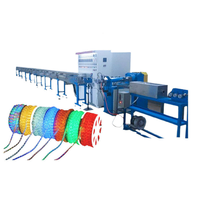 25 1 Screw L/D Ratio LED Strip Extruder Machines for LED Soft Rope Light Strip