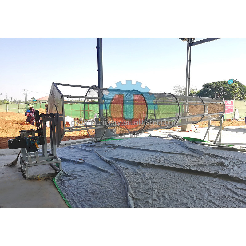 Coconut Husk Crusher Machine Weight 2.8ton-3.8ton Coir Fiber Extracting Making Machine