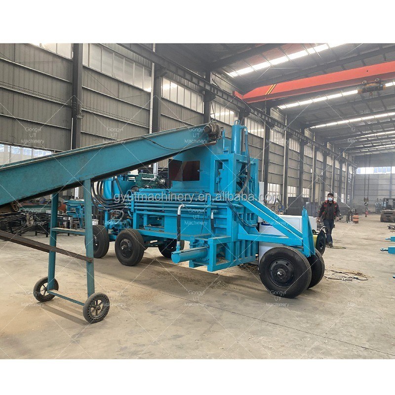 2024 Design Baler Package Machine for 25kg Dry Hay in Sealed Packs Baler Raw Material