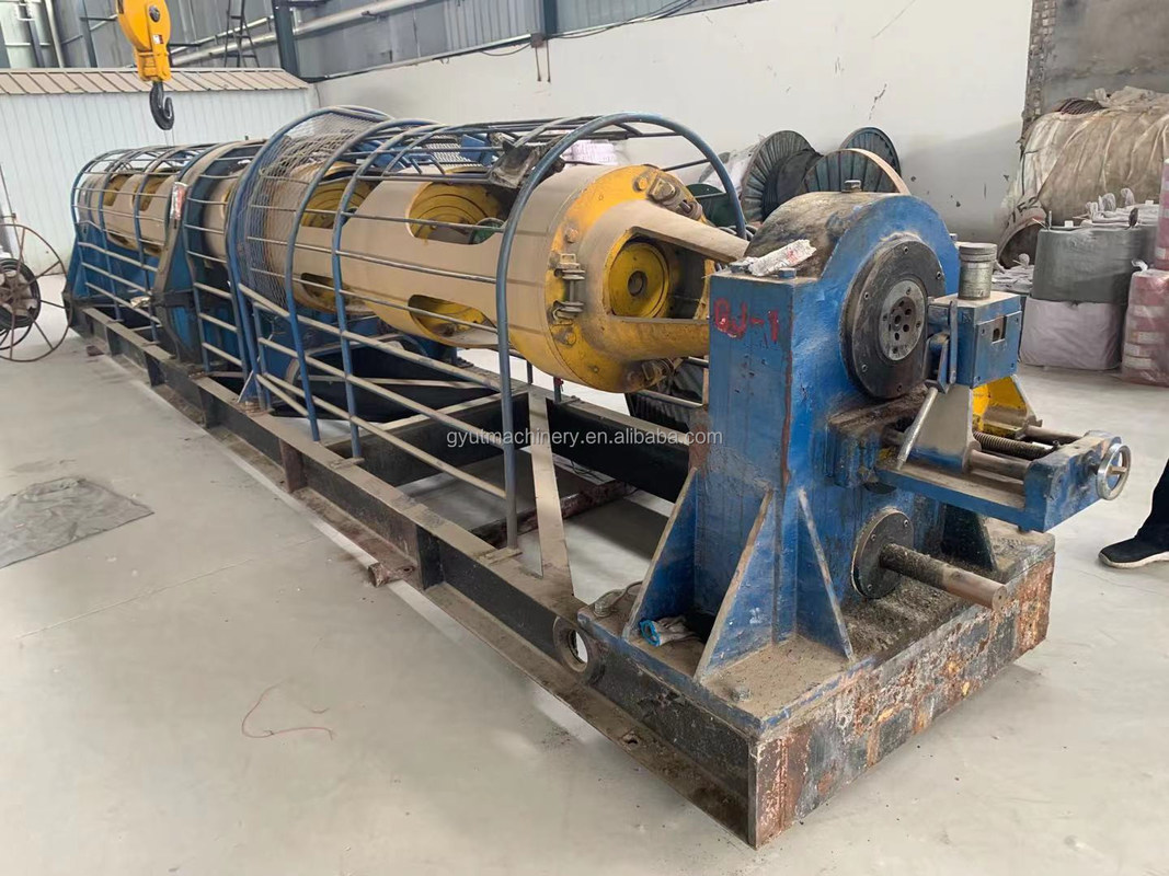 Tubular Type Stranding Machine for Steel Wire Ropes 380v Voltage and Efficiency
