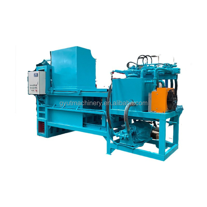 Plastic Bag Packing Three Rams Baler Bagging Press for Wood Shaving and Sawdust Baling