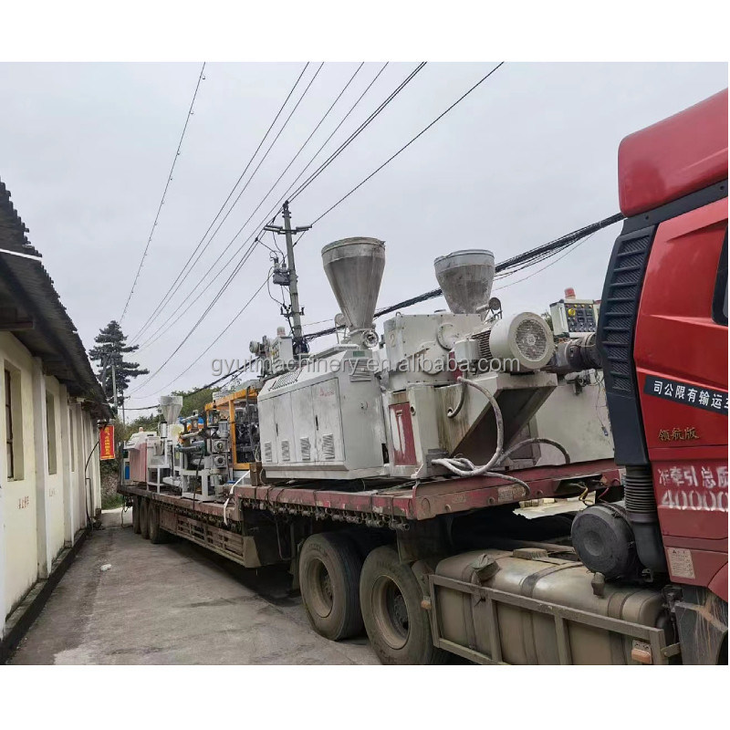 65/132mm Double-screw PVC Pipe Extrusion Machine for Water/PVC Tube Production Line