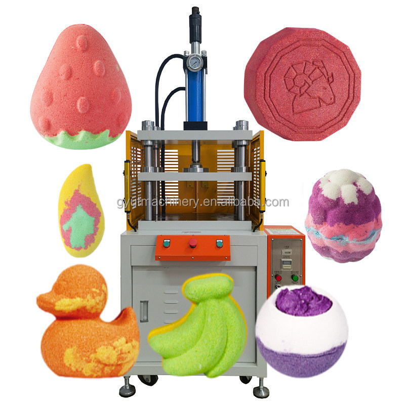 Custom Shape Organic Fizzy Spa Bath Ball Body OEM Bath Bombs Presser Machine for Bath