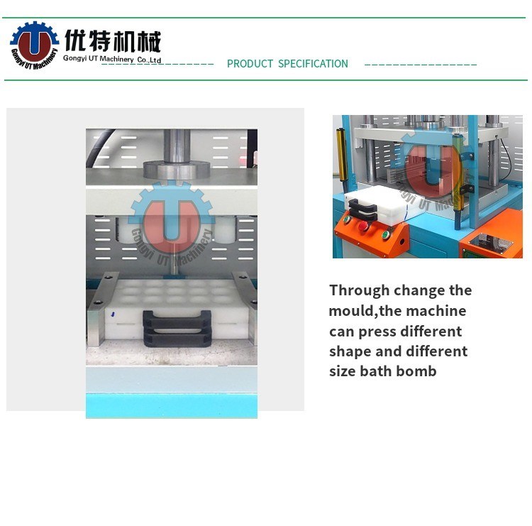 Custom Shape Organic Fizzy Spa Bath Ball Body OEM Bath Bombs Presser Machine for Bath