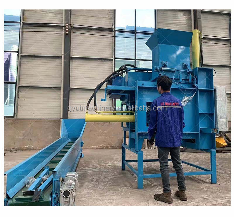 20HP Diesel Engine Hydraulic Press Baler Machine for Bagging Bale Hay Rice Wheat Straw