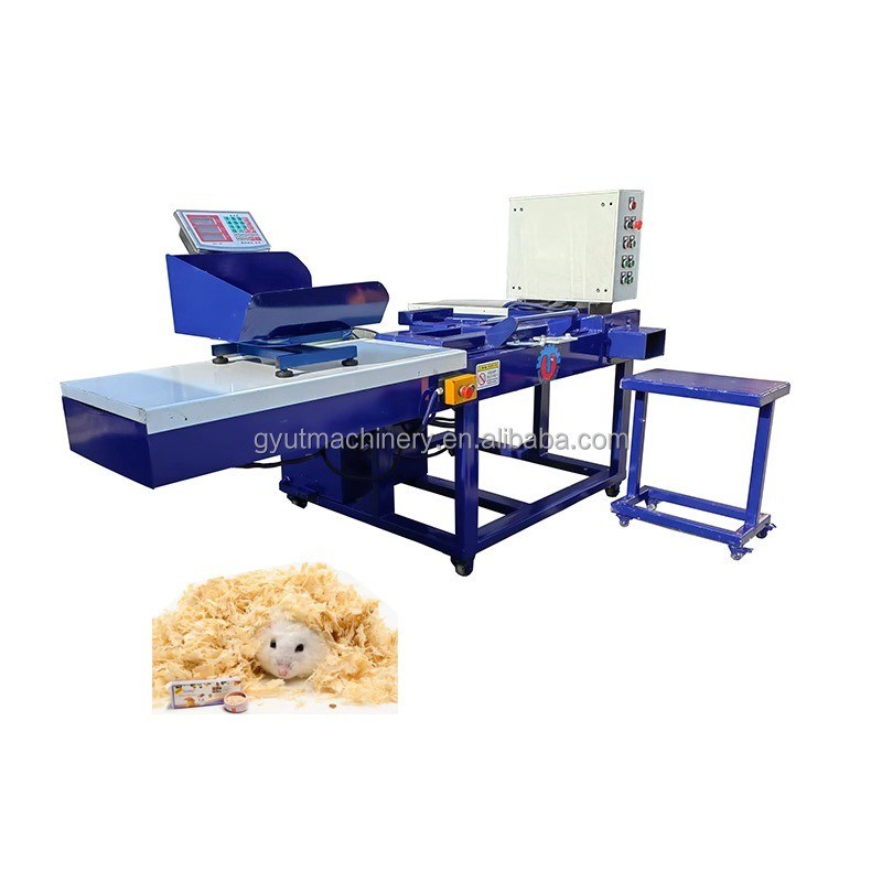Hydraulic Press Packing Machine For Wood Shavings Alfalfa Bag Packing 2000g Per Bag